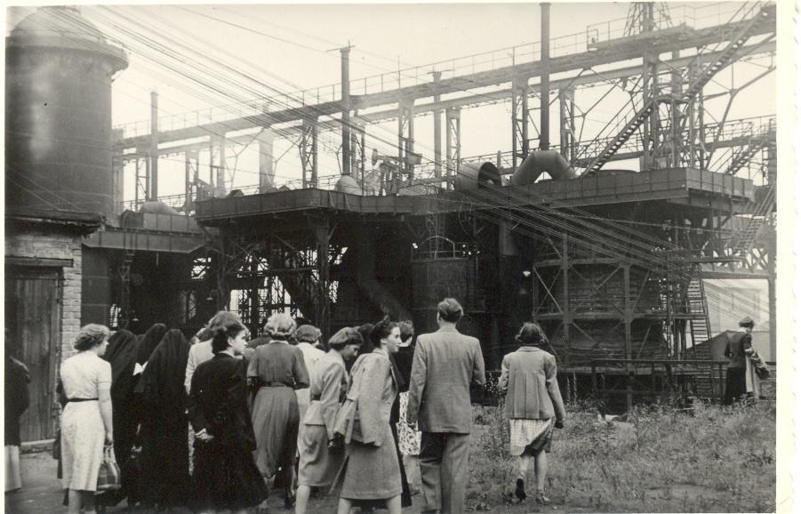 Erntedank in Eppelborn 1954